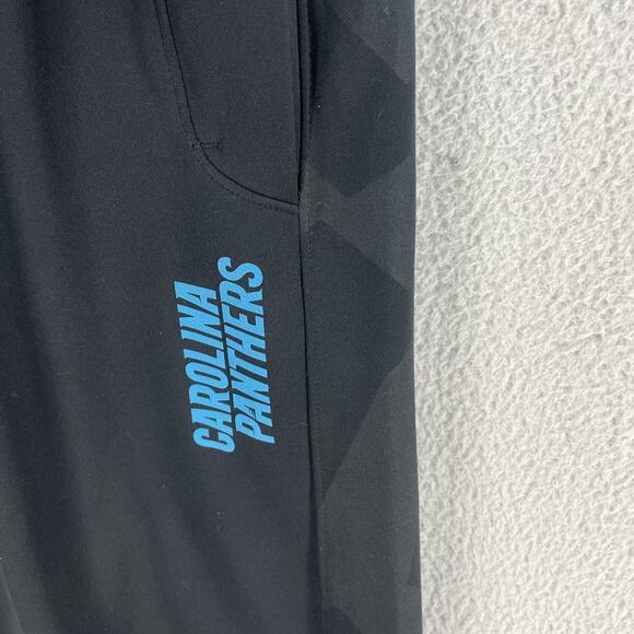 Carolina Panthers Pants Mens XL Black NFL Football Nike Dri Fit Warm Up - Picture 15 of 15